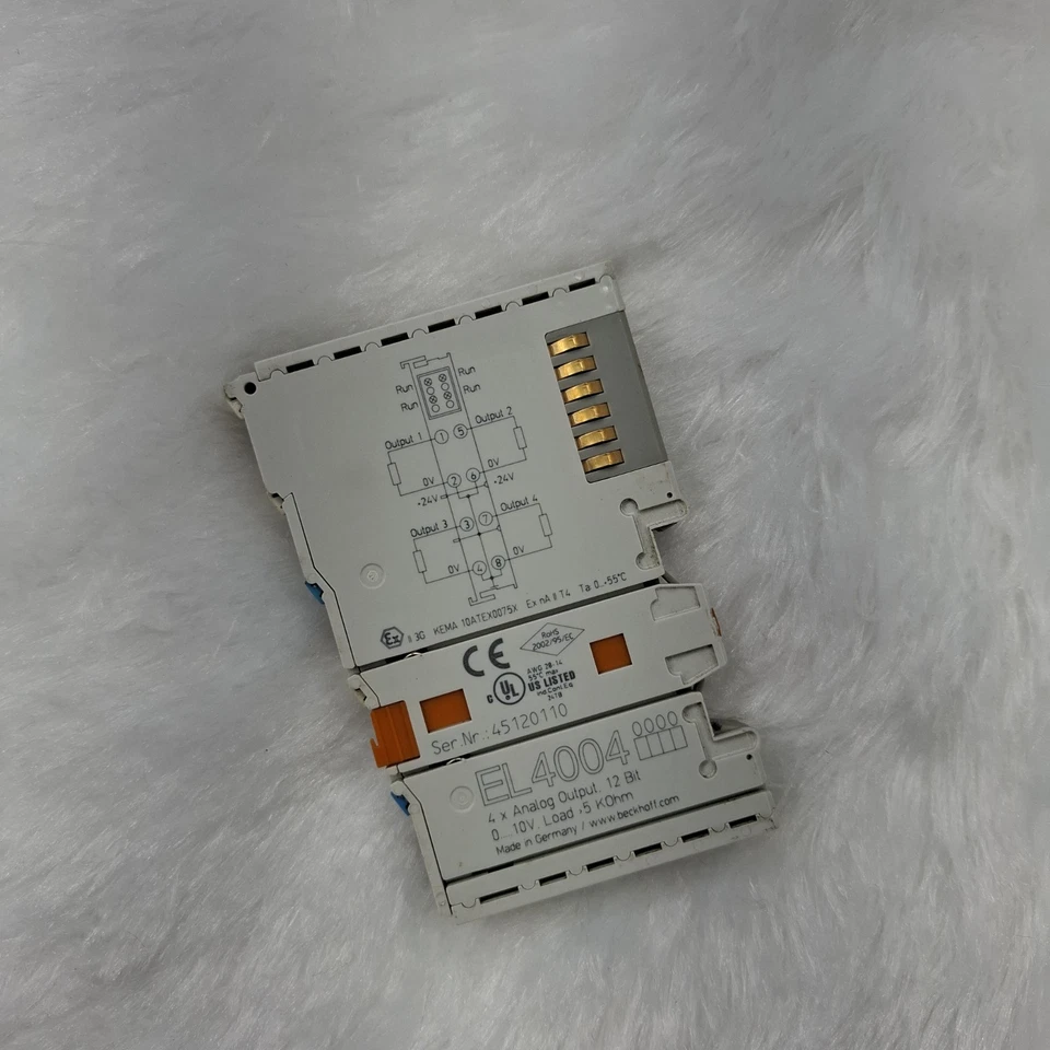 Beckhoff EL4004 EtherCAT, 4-Channel Analog Output Module EL4004
